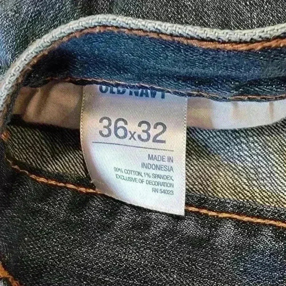 Old Navy Premier Denim Micro Blue Skinny jeans - Picture 4 of 5